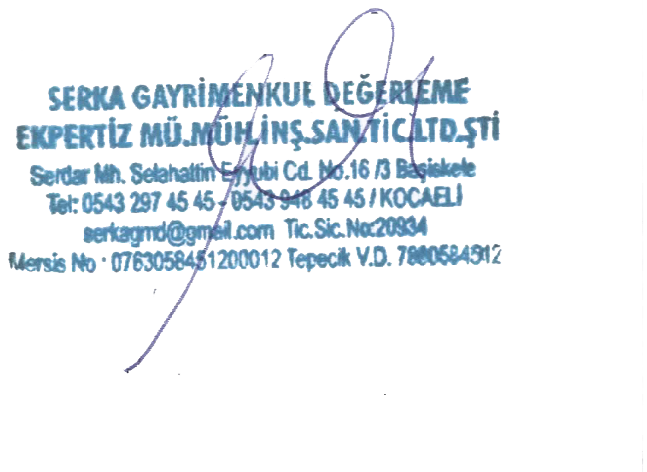 SERKA kaşe ve imza